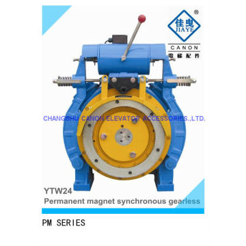 Permanent Magnet Synchronous Gearless Elevator Traction Machine